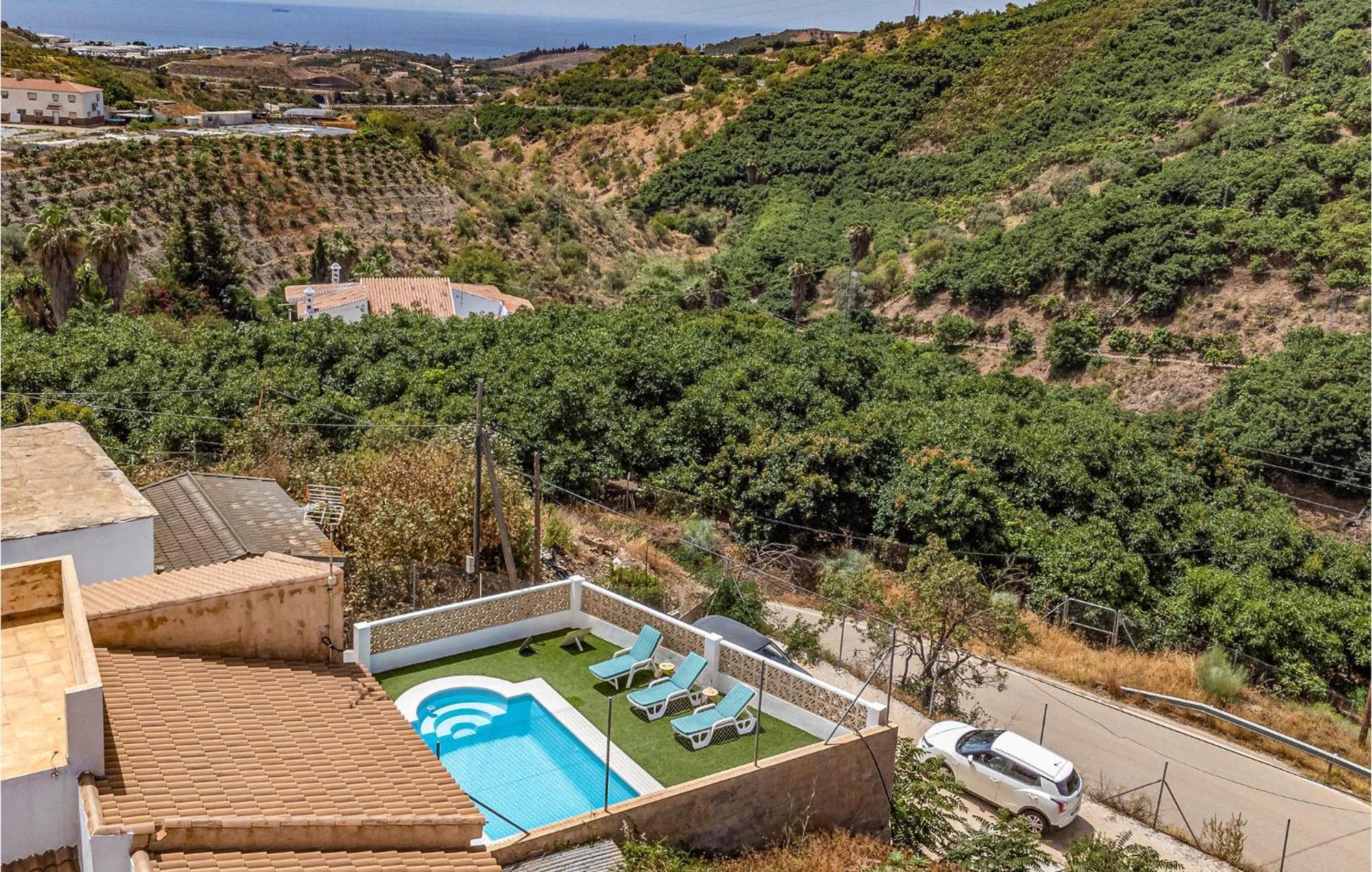 Gorgeous Home In Cajiz With Wifi Cajís Kültér fotó